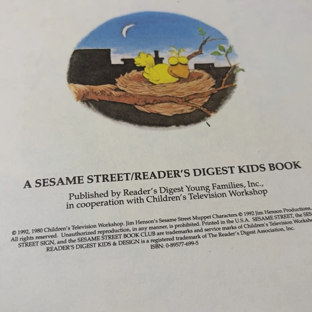 Sesame Street Book Lot 7 Vintage‎ Grover Big Bird Count Muppets 1970s 80s